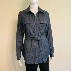 Level 99~Emme Denim (Stretchy) Jacket~Belted~Small~NWOT